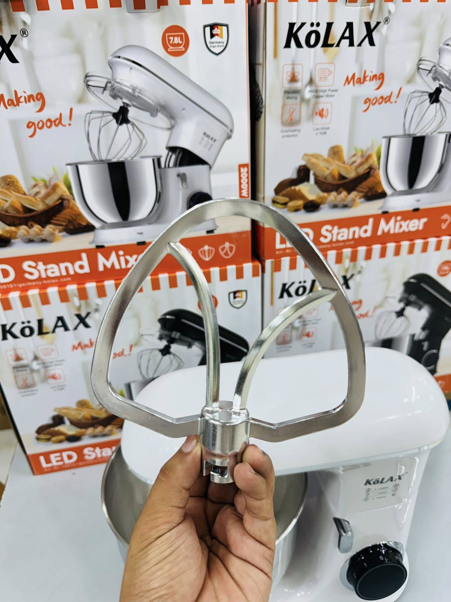 Kolax 7.8L Stand Mixer - German Lot