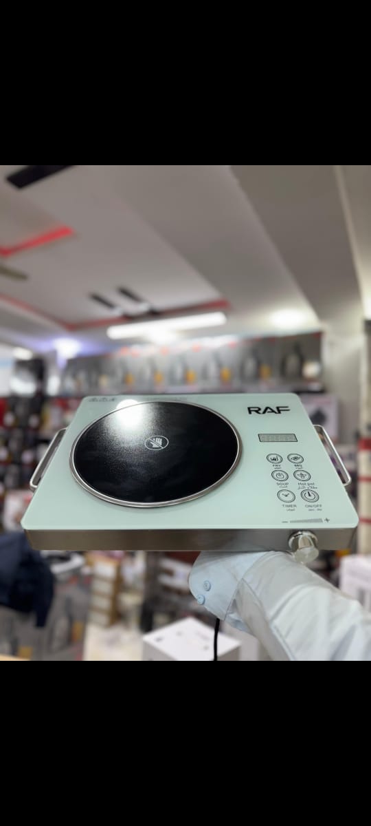 Portable 220V AC Electric Stove – Solar Inverter-Based Cooking Solution Infrared | RAF R-8003 Electric Stove – 3500W