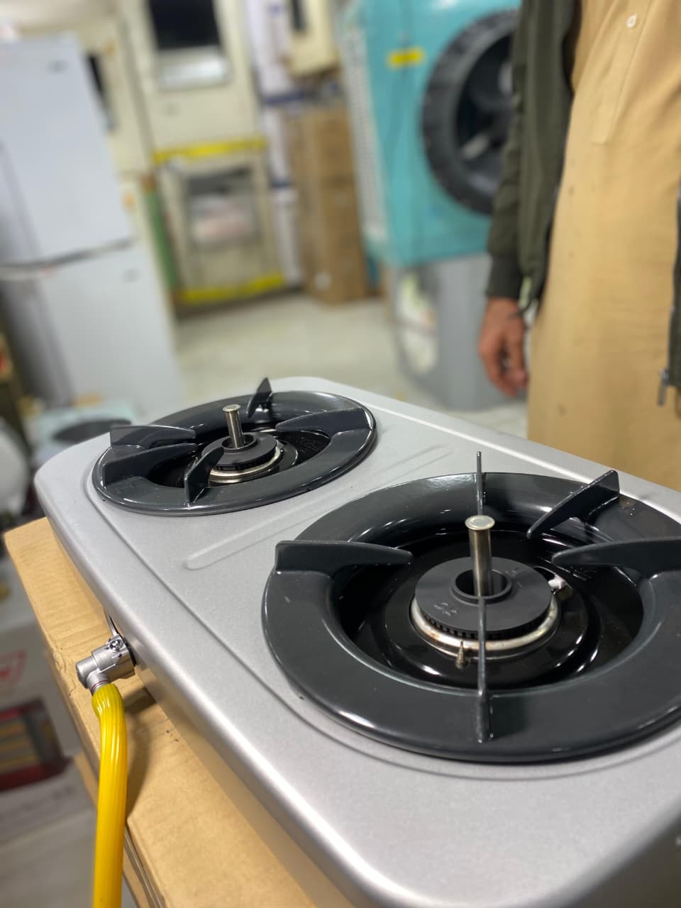 Paloma Japanese Double Burner Gas Stove