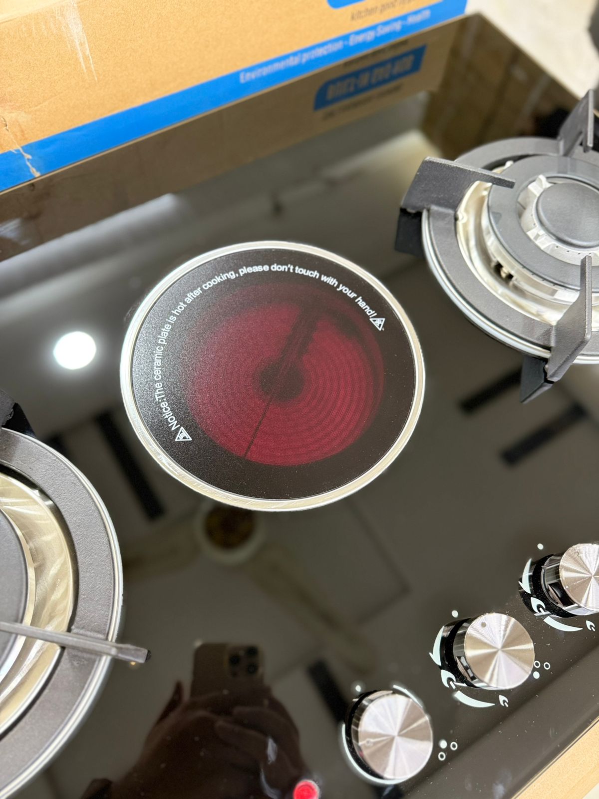 Triple Burner Infrared Cooker || Original Product