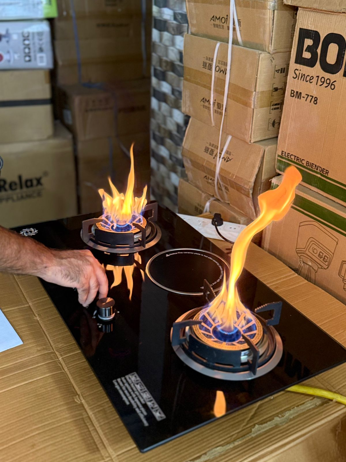 Triple Burner Infrared Cooker || Original Product