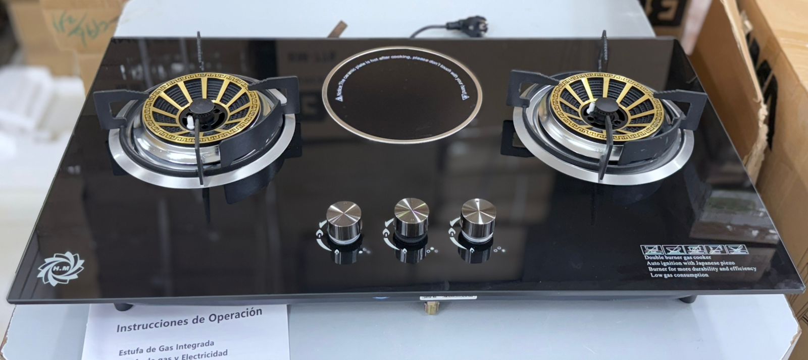 Triple Burner Infrared Cooker || Original Product