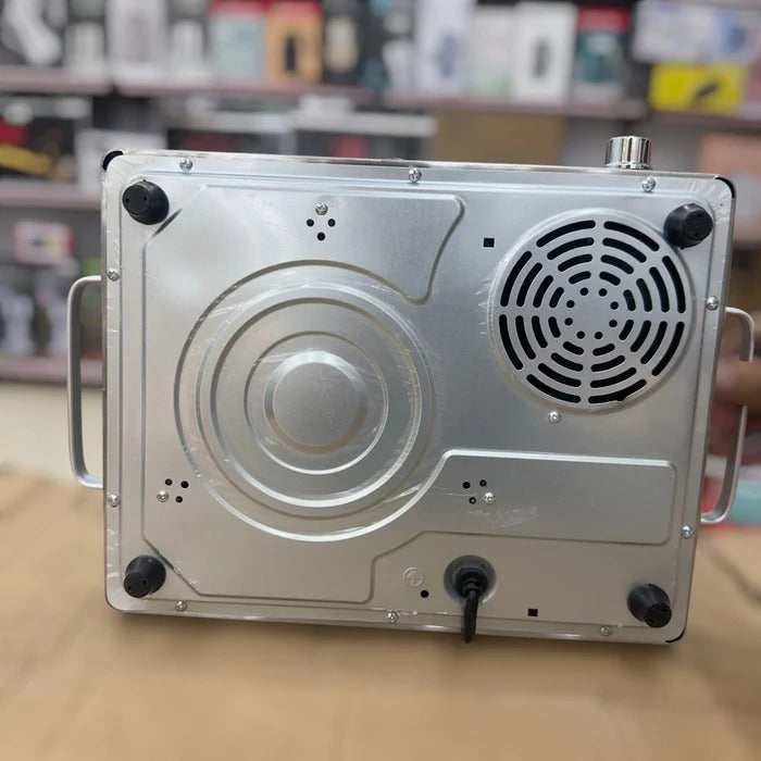 Silver Crest Electric Ceramic Hot Plate – Safe, Stylish & Quick Cooking