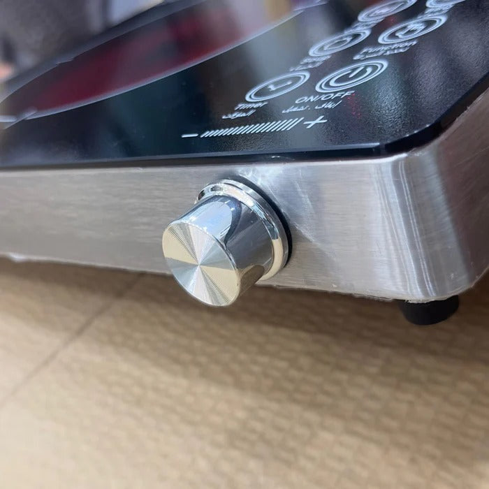 Silver Crest Electric Ceramic Hot Plate – Safe, Stylish & Quick Cooking