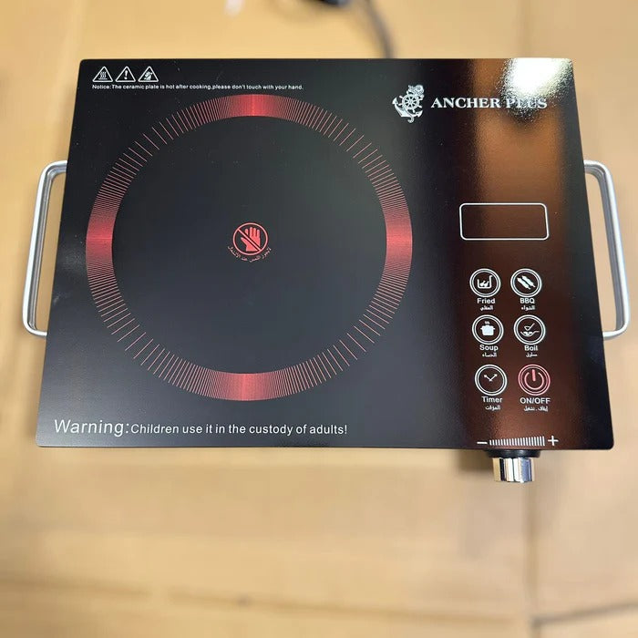 Ancher Plus SV-14 Ceramic Cooker – 2200W | Power, Style & Smart Cooking in One