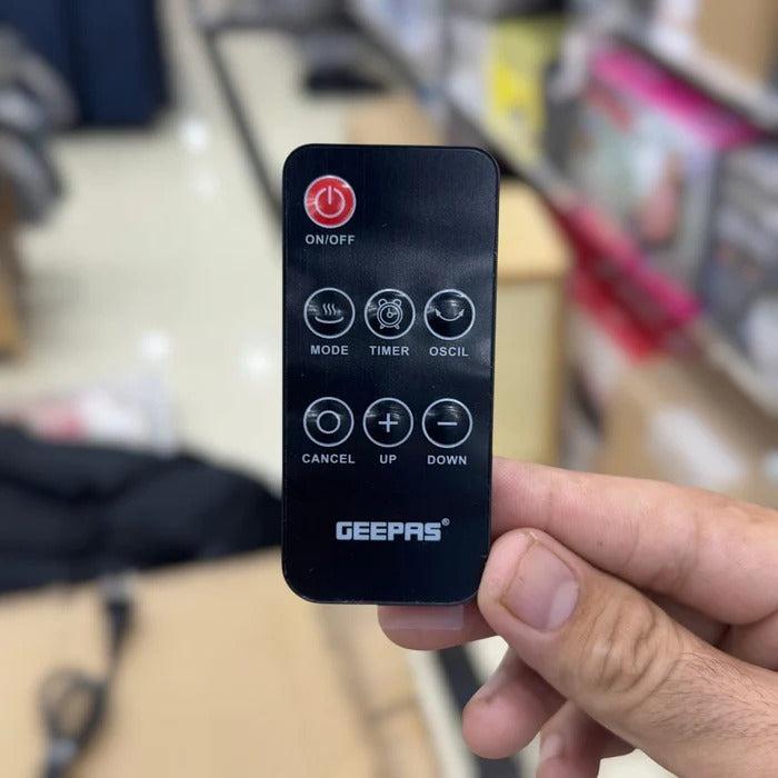 Geepas Tower PTC Heater – GRH28572P | Quick, Quiet & Powerful Heating for Every Room