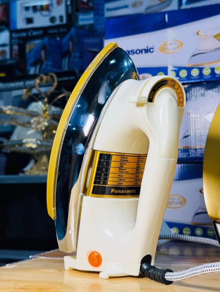 Panasonic Heavy Weight Dry Iron NI-22AWT – 1000W Gold Edition (Made in Japan)