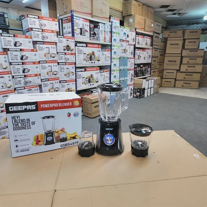 Geepas PowerPro Blender || Original Product + 2-Year Local Warranty