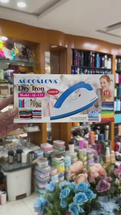 AGCO & LOVA Dry Iron - Lot Imported