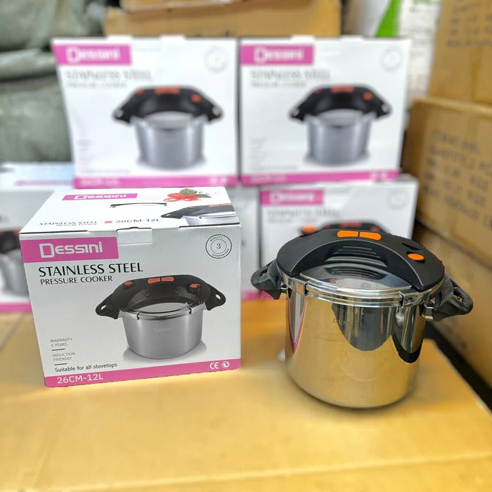 Dessini 12L Automatic Pressure Cooker - Italy Lot