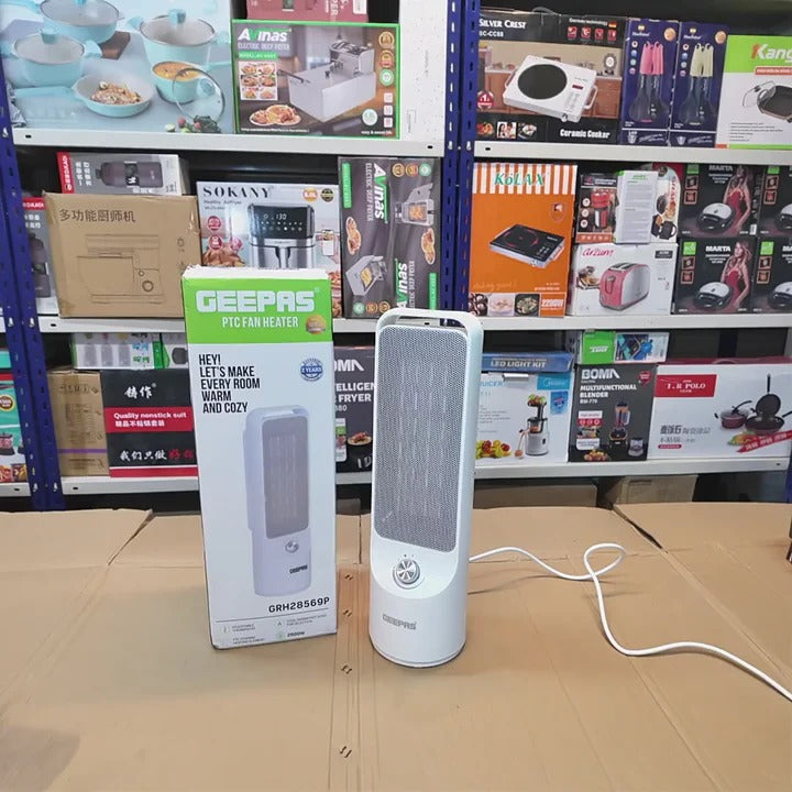 Geepas PTC Fan Heater 69P || Original Product + 2-Year Local Warranty